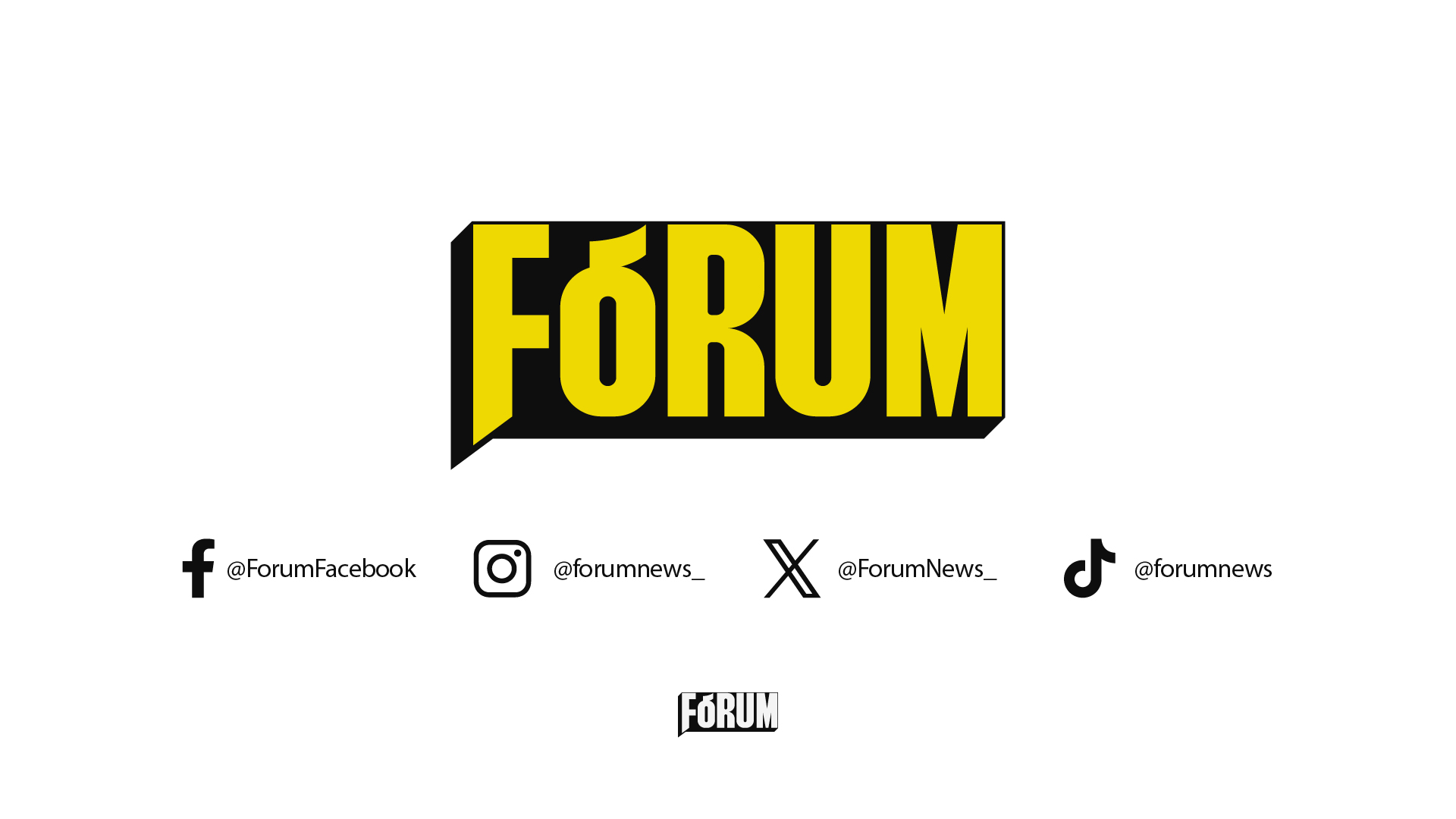 Imagen de página de inicio de Fórum News