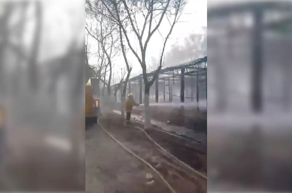 Incendio en granja avícola Granada en la vía Galapa – Baranoa