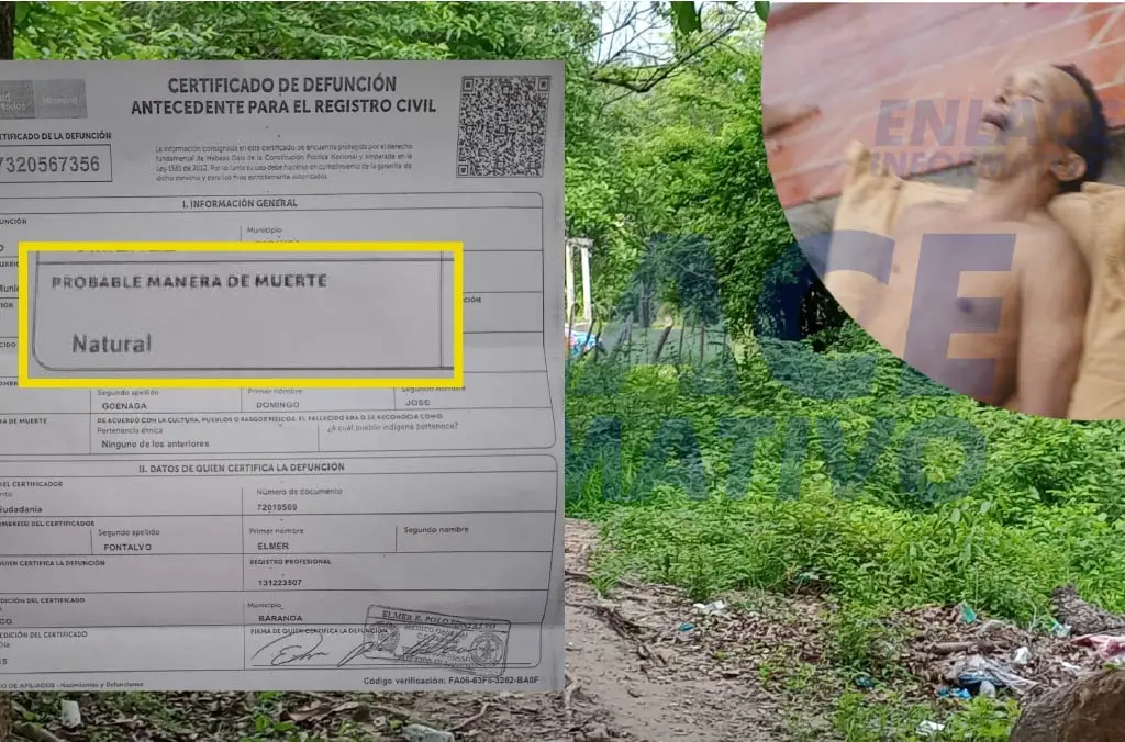 Falleció por muerte natural: nuevas revelaciones sobre el caso de Domingo, cuidador de finca en Baranoa