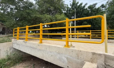 Puente entre Villa Encanto y San José, en etapa final