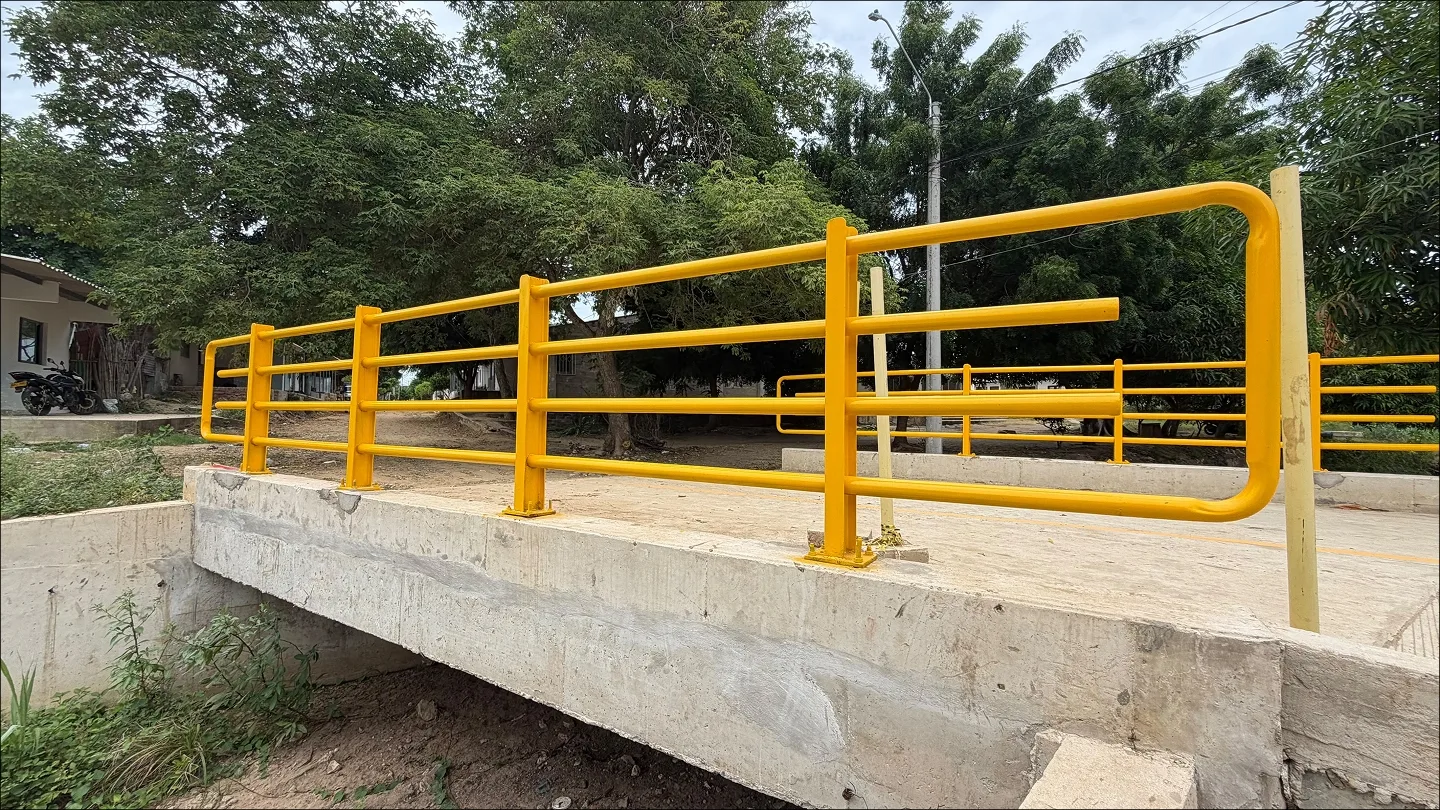 Puente entre Villa Encanto y San José, en etapa final